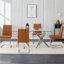 Chaise d'appoint en similicuir-88507761