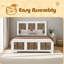 Grand lit plateforme en bois-1008954640