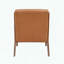 Chaise d'appoint moderne avec similicuir et design confortable