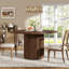 Round Metal Base Dining Table