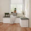 Capehart Polyester Blend Upholstered Storage Bench