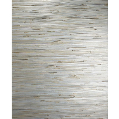 Light Gray Beige Real Natural Grasscloth Wallpaper Grass Cloth