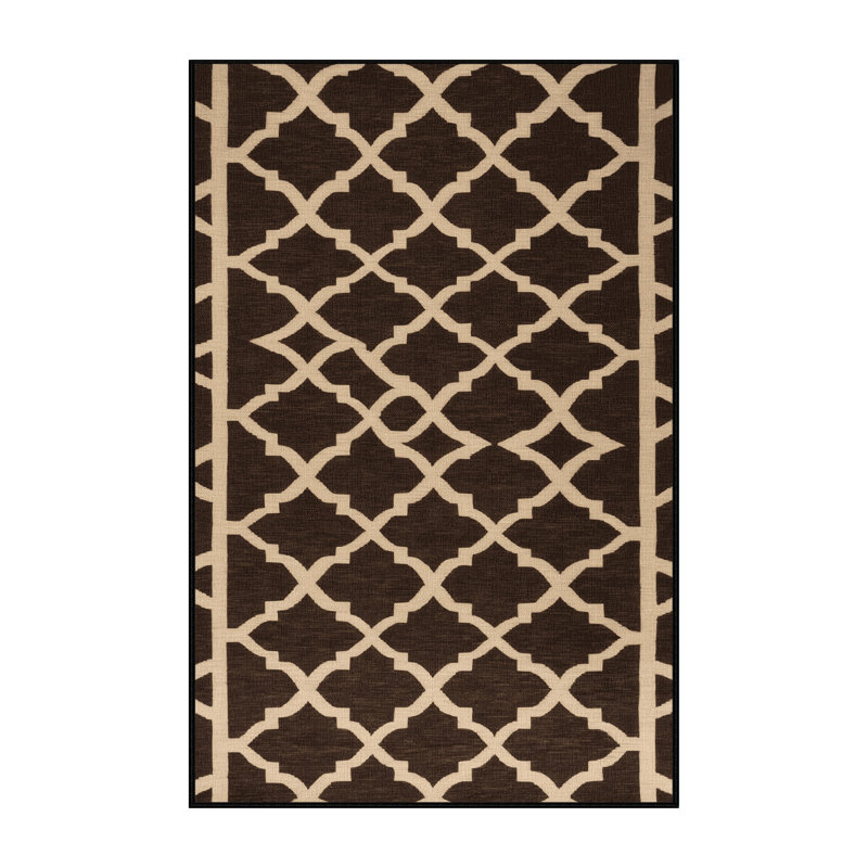 Tapis noir en treillis lavable à la machine, Tapis de couloir 2 pi x 4 pi