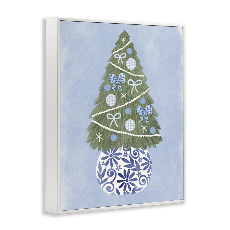 Arbre de Noël, estampe numérique, design par Taylor Shannon Designs, H 30 po x l 24 po