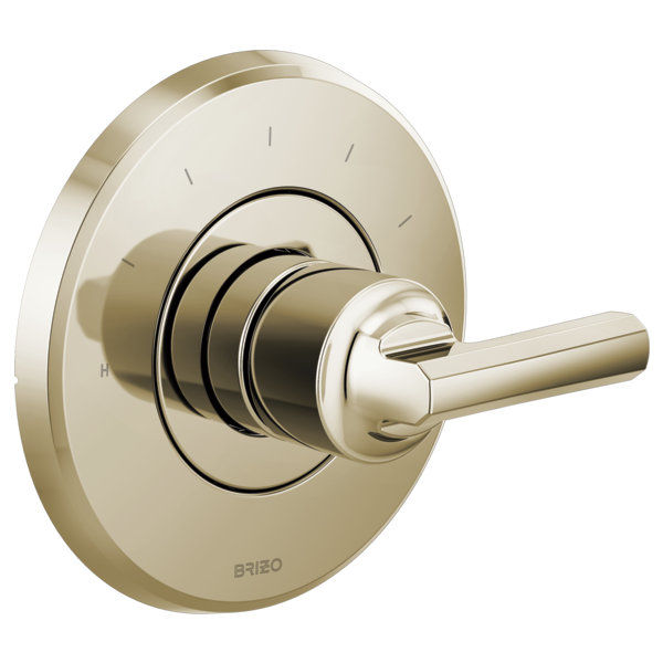 Levoir® Sensori® Thermostatic Valve Trim, Polished Nickel, Lever