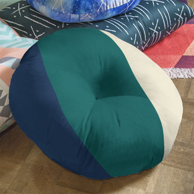 Striped Reversible Throw Pillow
