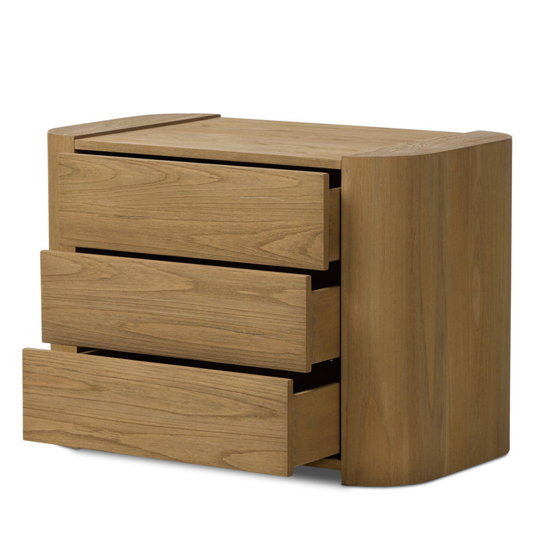 Radius Nightstand-Light Blonde Sungkai Veneer