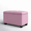 Banc de rangement rembourré en tissu Bacca-681899097