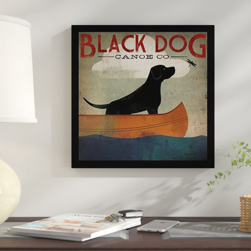 " Black Dog Canoe " by Ryan Fowler