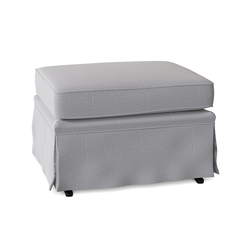 Repose-pieds Natasha, Tissu performance gris colombe