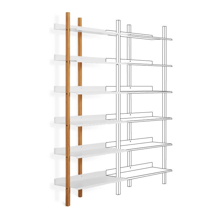 Browser Tall Bookcase