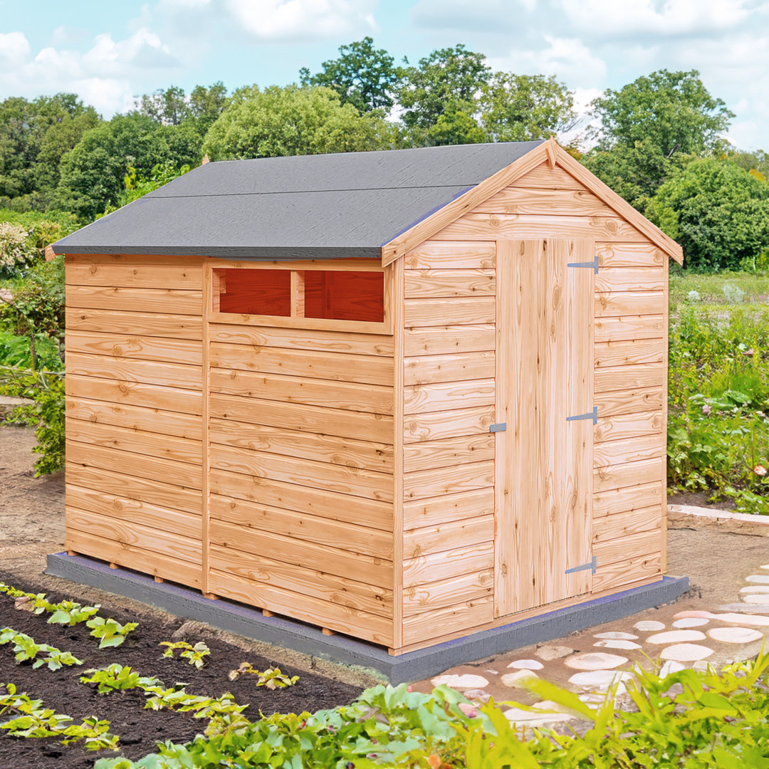 Sherburn 8 ft. W x 6 ft. D Wooden Storage Shed