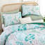 Ensemble de courtepointe 3 pièces à motif floral en microfibre douce et légère toutes saisons-123215402-123215403