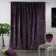 Rideau simple extra long et extra large en velours brillant de luxe