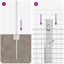 Vidaxl Fence With Posts Steel-116797927-116797928