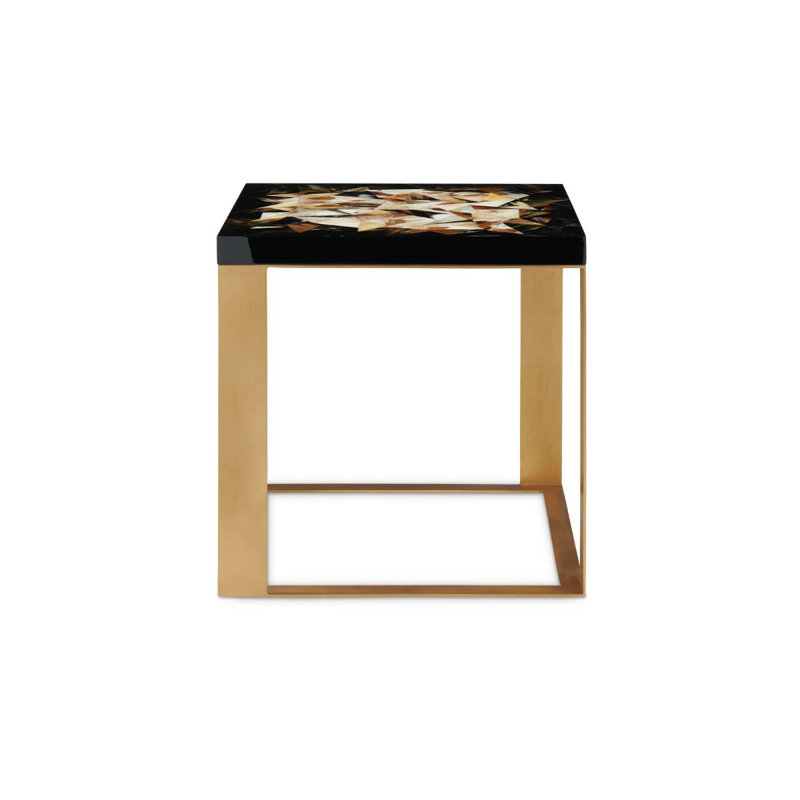 Calypso End Table, Black