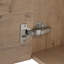 Meuble-lavabo de salle de bain avec lavabo en céramique 22 po, petite salle de bain, porte à fermeture en douceur, finition chêne imitation, poignée noire mate pour salle de bain, style flottant, lavabo,-1211212299-1211212297