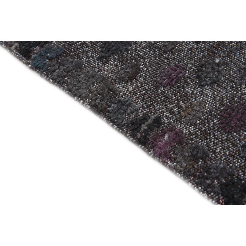 Tapis de couloir gris graphite Judy