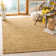 Ferrera Abstract Handmade Flatweave Gold Area Rug