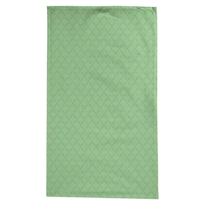 Nappe à labyrinthe carrée Leffel, Vert