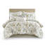 Ensemble d'édredon surdimensionné en satin de coton 6 pièces Herbal-114769629