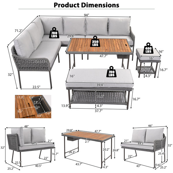 Dimensions du produit