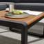 Ensemble de canapé de patio en L 4 pièces avec tables basses-461309041