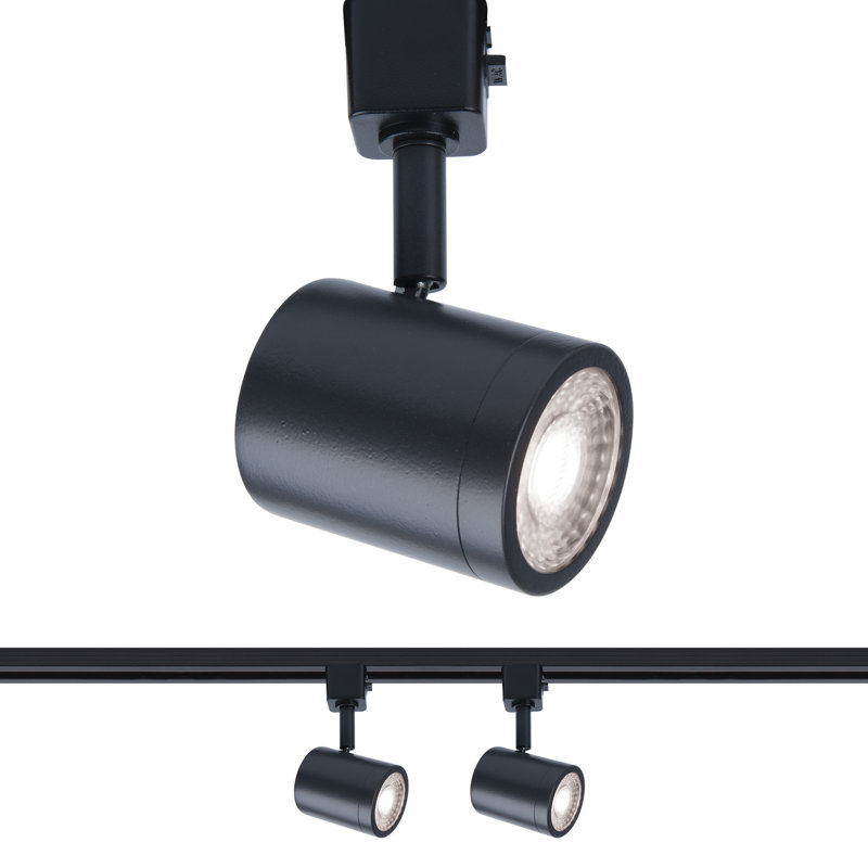 Tête de rail en ligne del de charge, Noir