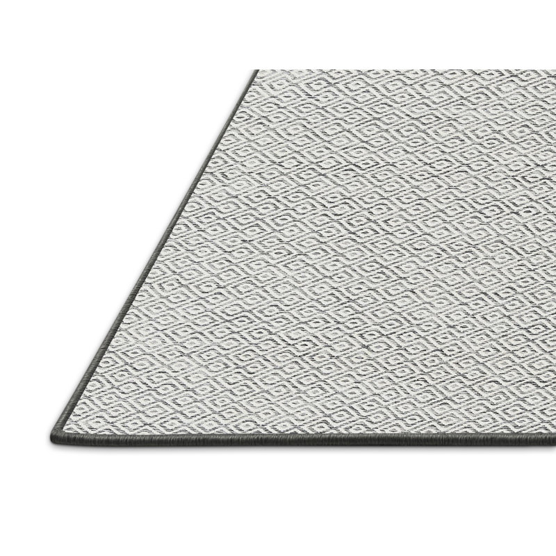 Tapis gris zone contemporaine Ingersoll, Rectangle 5 pi x 7 pi