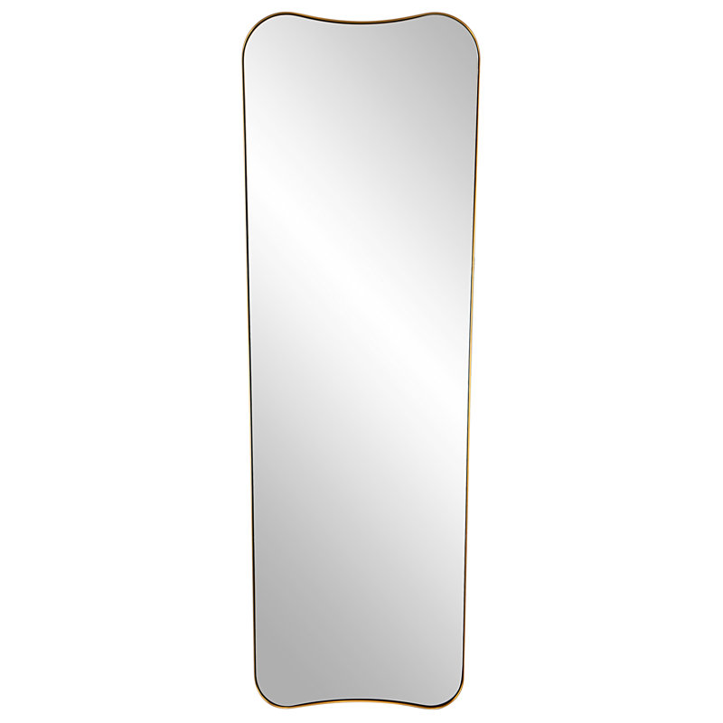 Grand miroir en laiton antique Capra Joss & Main Belvoir