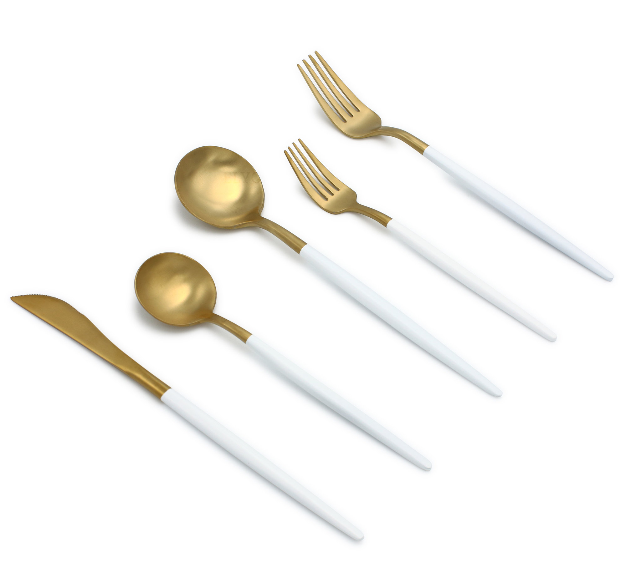 International Lyon Frontenac Stainless Steel Flatware Set - Glossy Finish - Free Shipping 9 thumbnail image
