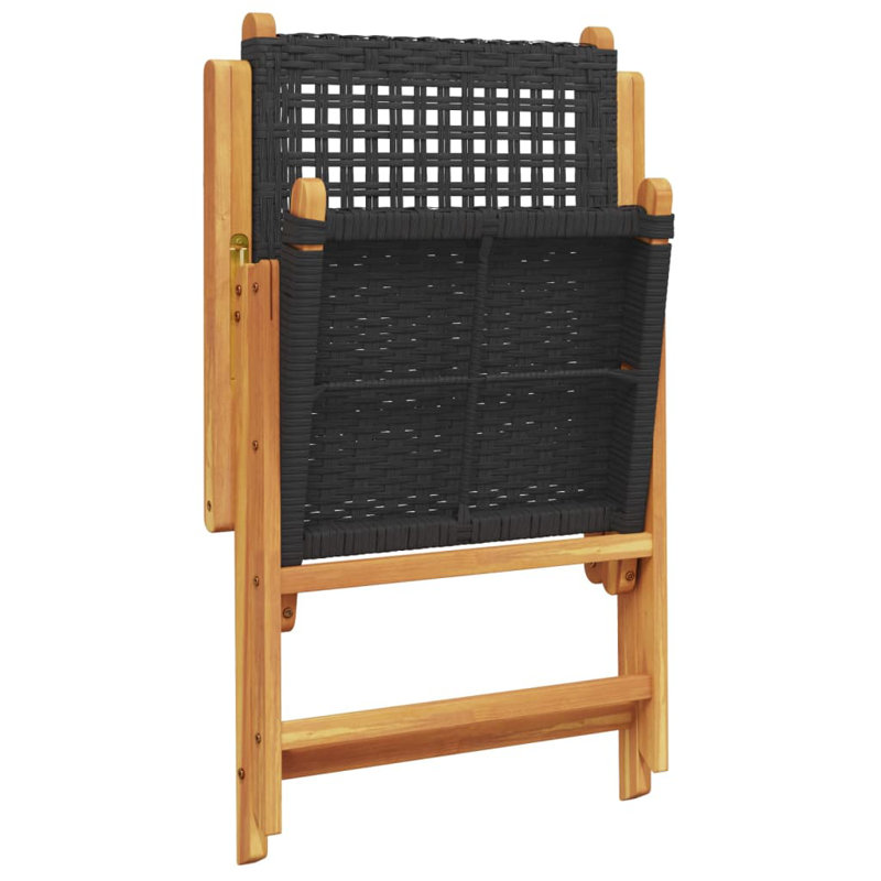 Iberis Patio Dining Accent Chair, Black