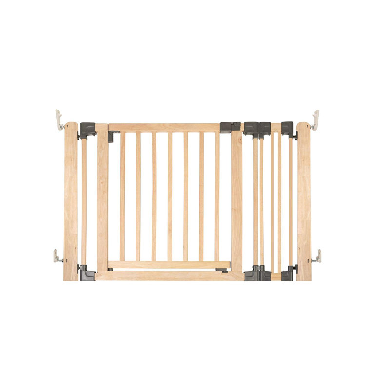 Wooden Multi Panel Room Divider, Natural Wood, 76cm Tall, 76cm H x 116cm W x 2.3cm D