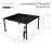 Kozyard Outdoor Louvered Pergola 12' x 14' Pergola Sun Shade All-Weather Aluminum Packing Shelter With Drainage System Adjustable Roof Waterproof For Poolside Patio Garden Yard Gray-127367580-90613659