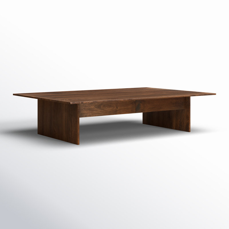 Giedre Solid Wood Single Coffee Table