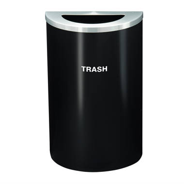 simplehuman® Open Top Stainless Steel Trash Can - 30 Gallon H-7364