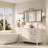 Bathroom Mirror with 1.2" Thick Aluminum Alloy Frame,Wall Mirror with Tempered Glass,Accent Mirror for Entryway,Dining Room,Bedroom-641160397-641160439