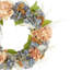 Couronne d'automne 24 po avec hortensias, baies et pampas