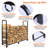 Raadiyah 48.42'' W Iron Log Rack