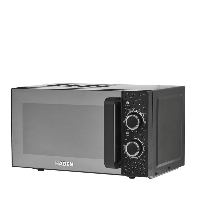 HADEN 49.6cm 20m³ L Countertop Microwave, Black, 700