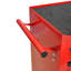 Chariot à outils pour atelier à 7 tiroirs, acier rouge et noir, finition thermolaquée, glissières à roulement, 4, coffre en acier à clé verrouillable de 20 po, glissières pour une utilisation facile, mouvement de roues universel, fonction de verrouillage-2017868064