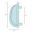 Successi 2 1/2" Center to Center Cup/Bin Pull-4662831