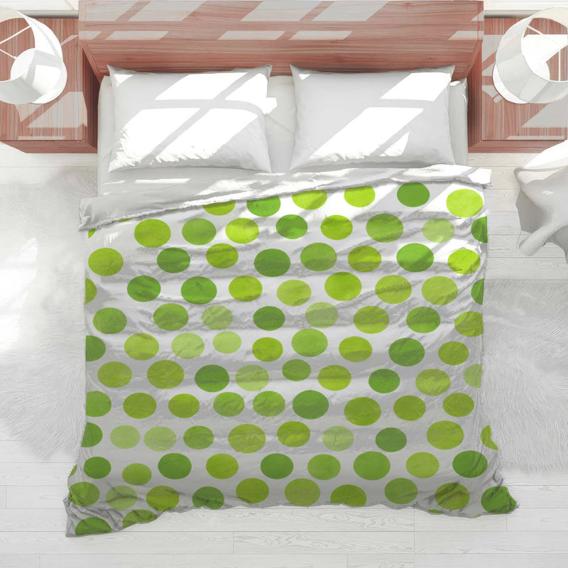 Polka Dots Bedding Pattern Comforter Modern, King