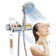 Filtered Shower Head With Handheld Combo - Dual 2-In-1 Spa System With Massage Shower Head And 10 Modes Hand Held Shower Head, High Pressure, Built In Power Wash Mode