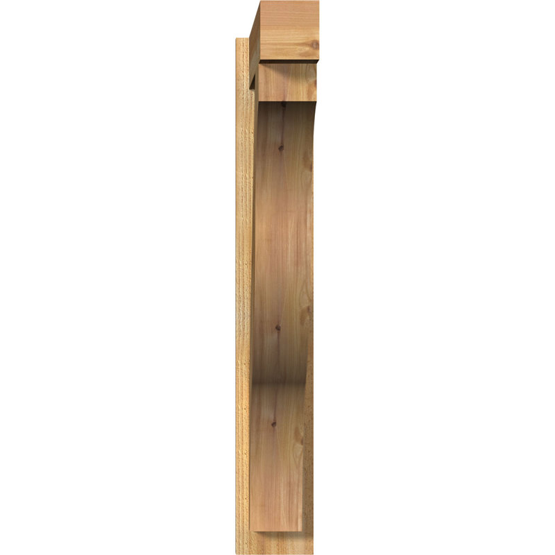 Jeu de blocs Funston, Cèdre rouge de l'Ouest de 6 po (sciage brut), P 34 po x H 40 po