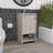 Bruto Free Standing Vanity Cabinet with Open shelf-67810163