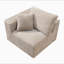 Canapé modulaire à compression en velours côtelé Corduroy-134397614