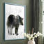Reproduction encadrée d'ours totem - bois massif-916274464-916274479