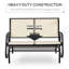 Banc oscillant pour 2 personnes Outsunny