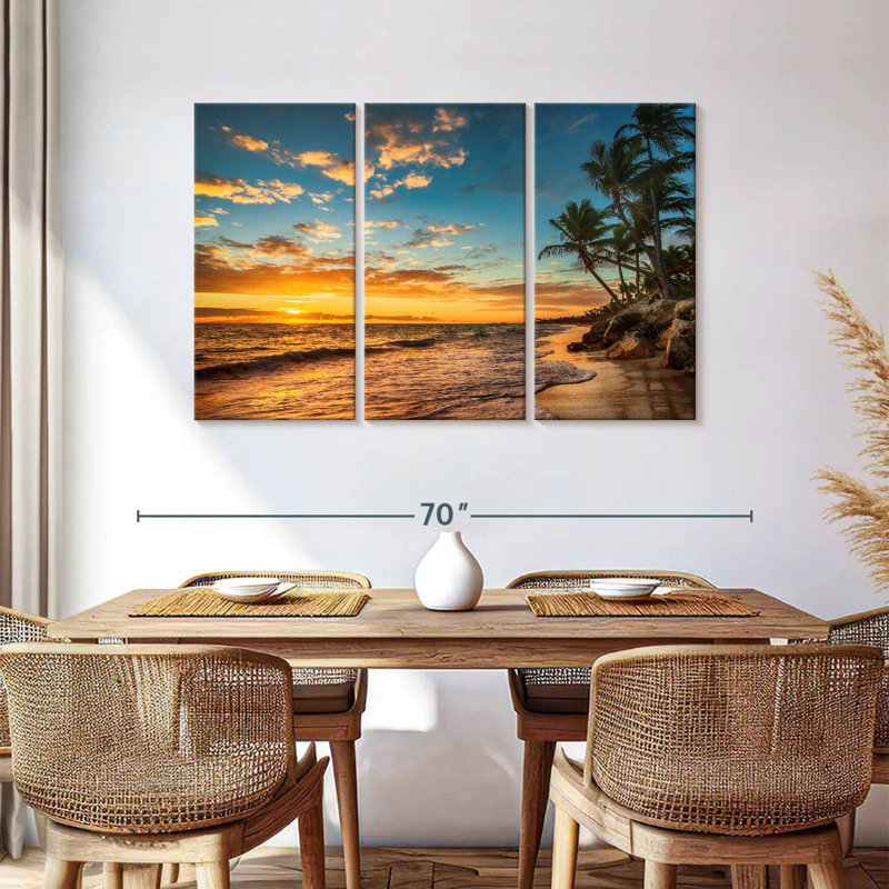 Sunset Gillard Scene, 36" H x 57" W